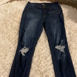 Size 7 skinny jeans